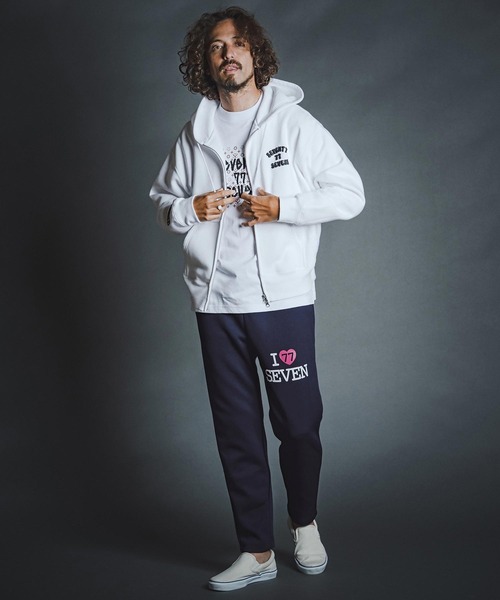 seventy seven(セブンティセブン)の「mp15266- cardboard long pants (I love seven) イージーパンツ(7726W060)(その他パンツ・メンズ・ブラック/ネイビー/トップグレー・S/M/L/XL)」の14枚目の写真