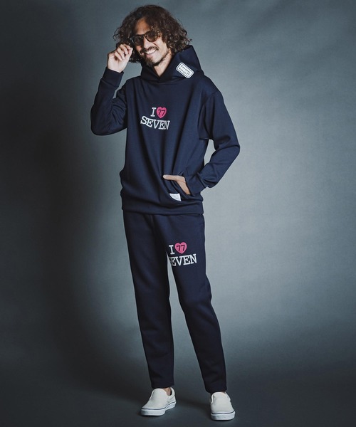 seventy seven(セブンティセブン)の「mp15266- cardboard long pants (I love seven) イージーパンツ(7726W060)(その他パンツ・メンズ・ブラック/ネイビー/トップグレー・S/M/L/XL)」の15枚目の写真