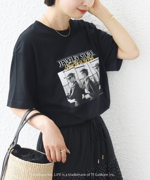 SHIPS(シップス)の「【SHIPS別注】GOOD ROCK SPEED: PHOTO TEE(Tシャツ/カットソー・レディース・ホワイト/ホワイト系その他/ダークグレー/ブラック・ONE SIZE)」の21枚目の写真