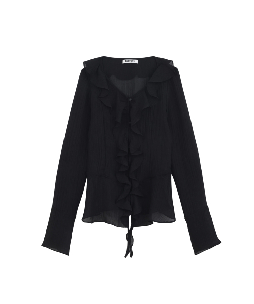 LOTSYOU(ロッツユー)の「LOTSYOU_Maleficent Blouse BLACK(シャツ/ブラウス・レディース・その他・MEDIUM/SMALL)」の6枚目の写真