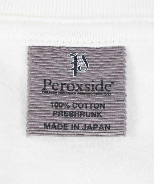 Peroxside（ペルオキシド）の「★Peroxside/ペルオキシド★PEROXSIDE LOGO LONG SLEEVE TEE（Tシャツ/カットソー・メンズ・ブラック/ホワイト・3/2）」の7枚目の写真