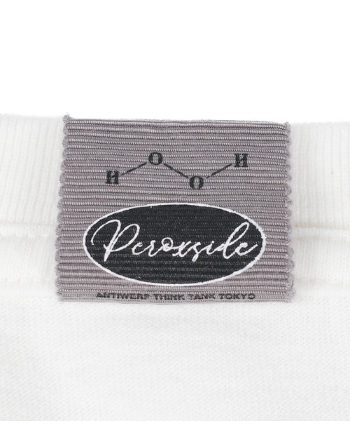 Peroxside（ペルオキシド）の「★Peroxside/ペルオキシド★PEROXSIDE LOGO LONG SLEEVE TEE（Tシャツ/カットソー・メンズ・ブラック/ホワイト・3/2）」の5枚目の写真
