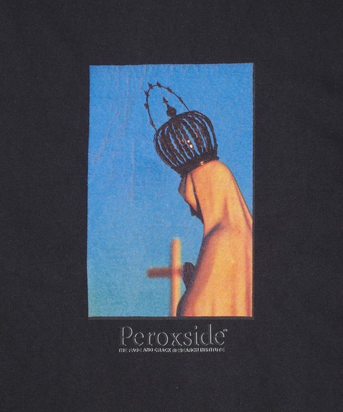 Peroxside（ペルオキシド）の「★Peroxside/ペルオキシド★PEROXSIDE LOGO LONG SLEEVE TEE（Tシャツ/カットソー・メンズ・ブラック/ホワイト・3/2）」の19枚目の写真