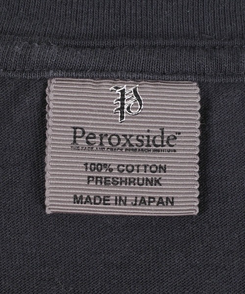 Peroxside（ペルオキシド）の「★Peroxside/ペルオキシド★PEROXSIDE LOGO LONG SLEEVE TEE（Tシャツ/カットソー・メンズ・ブラック/ホワイト・3/2）」の17枚目の写真