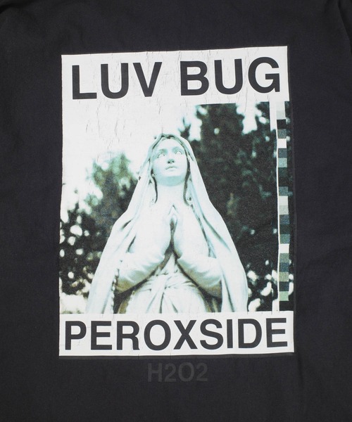 Peroxside（ペルオキシド）の「★Peroxside/ペルオキシド★PEROXSIDE LOGO LONG SLEEVE TEE（Tシャツ/カットソー・メンズ・ブラック/ホワイト・3/2）」の14枚目の写真