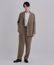 WEB限定 WARDROBE SMART】ライト オックスフォード セットアップ