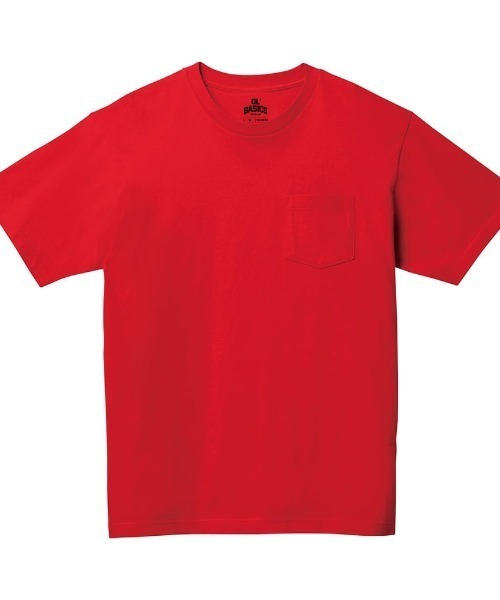 Ol' Basics(オールベーシックス)の「Ol' Basics(オール・ベーシックス) 半袖Tシャツ スパークプラグ 蛇 イラスト ロゴ バックプリント ポケットTシャツ 半袖 トップス カットソー アメカジ カジュアル メンズ レディース ユニセックス(Tシャツ/カットソー・メンズ・ホワイト/ヘザーグレー/ブラック/レッド/アーミー・L/XL/M)」の6枚目の写真