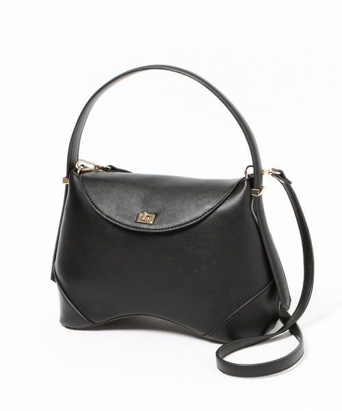 Andemiu(アンデミュウ)の「ボトムラウンドBAG/1057294(ハンドバッグ・レディース・ブラック/ベージュ/ピンク・FREE)」の7枚目の写真