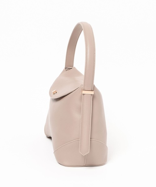 Andemiu(アンデミュウ)の「ボトムラウンドBAG/1057294(ハンドバッグ・レディース・ブラック/ベージュ/ピンク・FREE)」の12枚目の写真