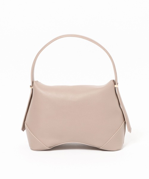 Andemiu(アンデミュウ)の「ボトムラウンドBAG/1057294(ハンドバッグ・レディース・ブラック/ベージュ/ピンク・FREE)」の13枚目の写真