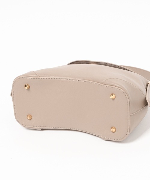 Andemiu(アンデミュウ)の「ボトムラウンドBAG/1057294(ハンドバッグ・レディース・ブラック/ベージュ/ピンク・FREE)」の20枚目の写真