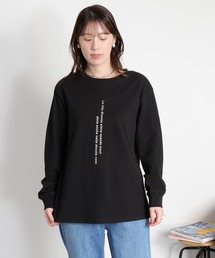 2wayロゴロングスリーブTee