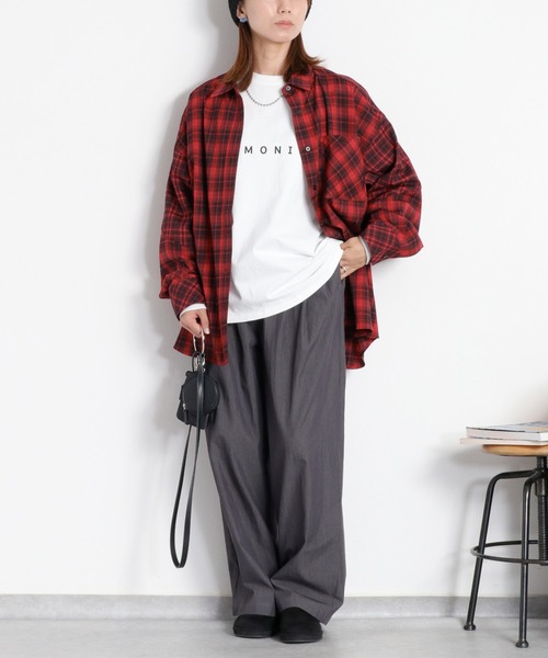 cepo(セポ)の「2wayロゴロングスリーブTee(Tシャツ/カットソー・レディース・ホワイト系2/ブラック系/ホワイト系1・M)」の6枚目の写真