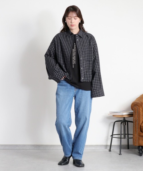 cepo(セポ)の「2wayロゴロングスリーブTee(Tシャツ/カットソー・レディース・ホワイト系2/ブラック系/ホワイト系1・M)」の19枚目の写真