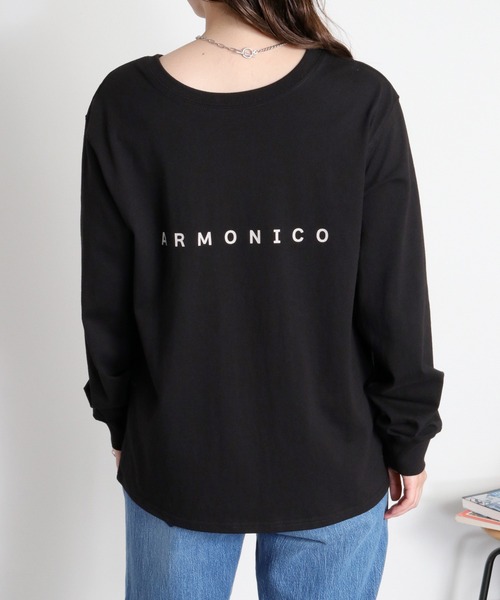 cepo(セポ)の「2wayロゴロングスリーブTee(Tシャツ/カットソー・レディース・ホワイト系2/ブラック系/ホワイト系1・M)」の22枚目の写真