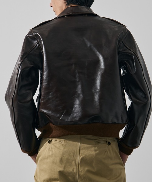 Buzz Rickson's（バズリクソンズ）の「【BUZZ RICKSON’S/バズリクソンズ】A-2 ROUGHWEAR CLOTHING CO. CONTRACT No.23380（ブルゾン・メンズ・ブラウン・42/40/38）」の4枚目の写真