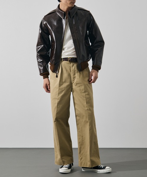 Buzz Rickson's（バズリクソンズ）の「【BUZZ RICKSON’S/バズリクソンズ】A-2 ROUGHWEAR CLOTHING CO. CONTRACT No.23380（ブルゾン・メンズ・ブラウン・42/40/38）」の5枚目の写真