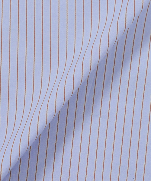 EDIFICE（エディフィス）の「Hedie.+ 4tabs Stripe Shirt（シャツ/ブラウス・メンズ・サックスブルー・2/3）」の10枚目の写真