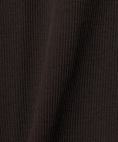 UNITED ARROWS(ユナイテッドアローズ)の「コットン テレコ クルーネック カットソー(Tシャツ/カットソー・レディース・ダークブラウン/ホワイト/ブラック/オレンジ・FREE)」の13枚目の写真