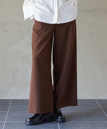 【人気シルエット・洗える】ベーシックワイドパンツ