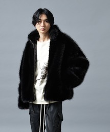 DANKE SCHON | DankeSchon/ダンケシェーン/ECO FUR STAND BLOUSON(ブルゾン)