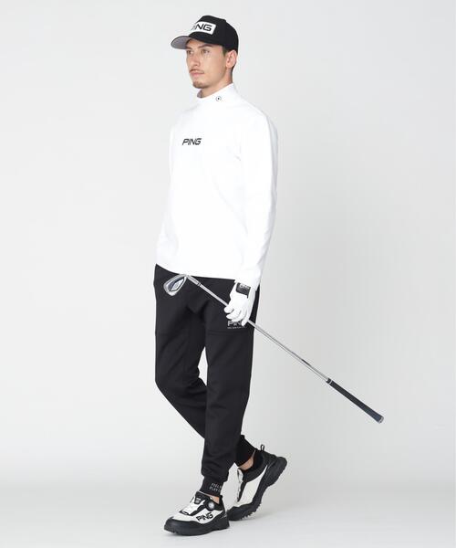 PING(ピン)の「【PING APPAREL】ANSERプリントストレッチダンボール長袖ハイネックシャツ (MENS)(Tシャツ/カットソー・メンズ・ベージュ/ホワイト/ネイビー・M/LL/L/LL1)」の6枚目の写真