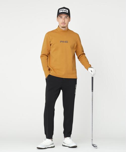 PING(ピン)の「【PING APPAREL】ANSERプリントストレッチダンボール長袖ハイネックシャツ (MENS)(Tシャツ/カットソー・メンズ・ベージュ/ホワイト/ネイビー・M/LL/L/LL1)」の12枚目の写真