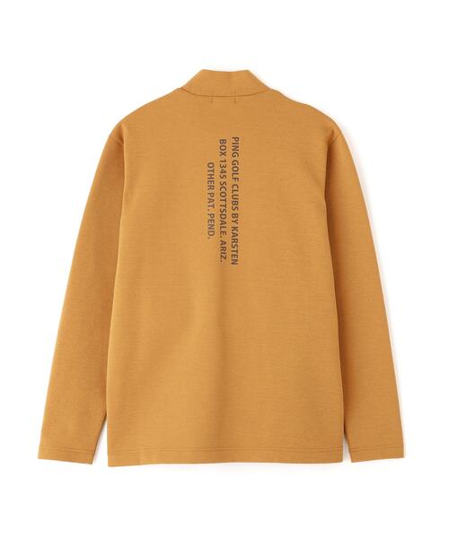 PING(ピン)の「【PING APPAREL】ANSERプリントストレッチダンボール長袖ハイネックシャツ (MENS)(Tシャツ/カットソー・メンズ・ベージュ/ホワイト/ネイビー・M/LL/L/LL1)」の14枚目の写真
