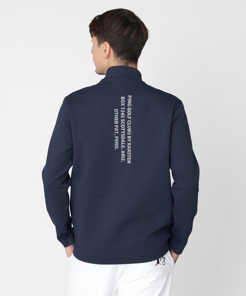 PING(ピン)の「【PING APPAREL】ANSERプリントストレッチダンボール長袖ハイネックシャツ (MENS)(Tシャツ/カットソー・メンズ・ベージュ/ホワイト/ネイビー・M/LL/L/LL1)」の18枚目の写真