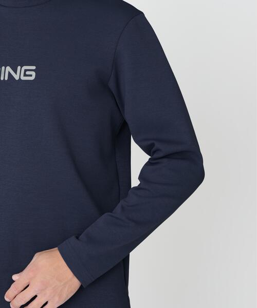 PING(ピン)の「【PING APPAREL】ANSERプリントストレッチダンボール長袖ハイネックシャツ (MENS)(Tシャツ/カットソー・メンズ・ベージュ/ホワイト/ネイビー・M/LL/L/LL1)」の21枚目の写真