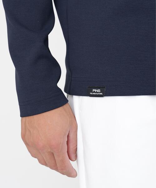 PING(ピン)の「【PING APPAREL】ANSERプリントストレッチダンボール長袖ハイネックシャツ (MENS)(Tシャツ/カットソー・メンズ・ベージュ/ホワイト/ネイビー・M/LL/L/LL1)」の22枚目の写真