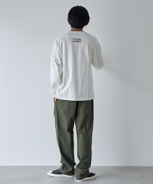 coen(コーエン)の「【WEB限定】アニマルプリントロングスリーブTシャツ(Tシャツ/カットソー・メンズ・ブラック/その他2/その他1/ホワイト・L/M)」の14枚目の写真