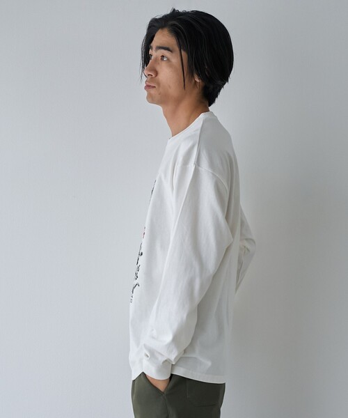 coen(コーエン)の「【WEB限定】アニマルプリントロングスリーブTシャツ(Tシャツ/カットソー・メンズ・ブラック/その他2/その他1/ホワイト・L/M)」の16枚目の写真