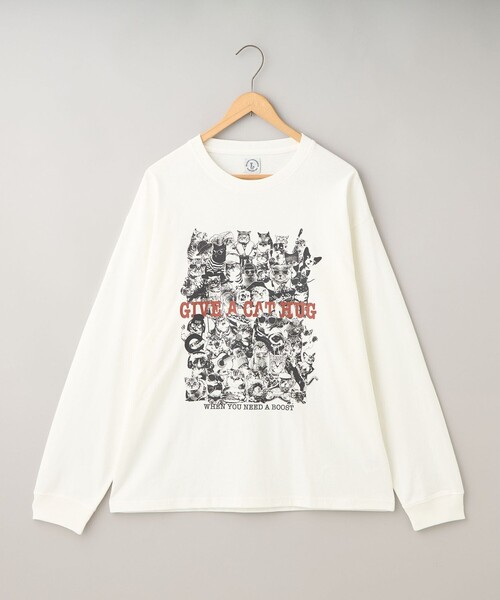 coen(コーエン)の「【WEB限定】アニマルプリントロングスリーブTシャツ(Tシャツ/カットソー・メンズ・ブラック/その他2/その他1/ホワイト・L/M)」の9枚目の写真