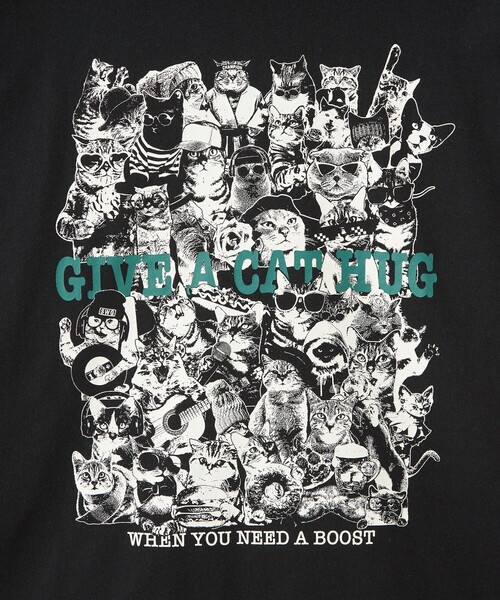 coen(コーエン)の「【WEB限定】アニマルプリントロングスリーブTシャツ(Tシャツ/カットソー・メンズ・ブラック/その他2/その他1/ホワイト・L/M)」の20枚目の写真