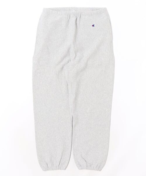 Champion(チャンピオン)の「【CHAMPION/チャンピオン】REVERSE WEAVE リバースウィーブ 裏起毛スウェットパンツ C3-W205 サステナブルコットン タフ ガゼットリブ シームレス ウエストゴム ネームタグ ユニセックス(スウェットパンツ・メンズ・ブラック/グレー・LARGE/MEDIUM/X-LARGE)」の1枚目の写真