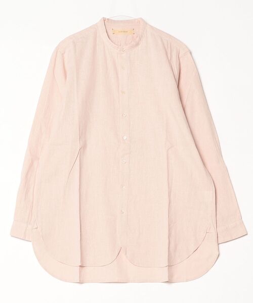 suzuki takayuki(スズキタカユキ)の「peasant shirt(シャツ/ブラウス・メンズ・グレー/ベージュ/ブラック・02/01)」の3枚目の写真