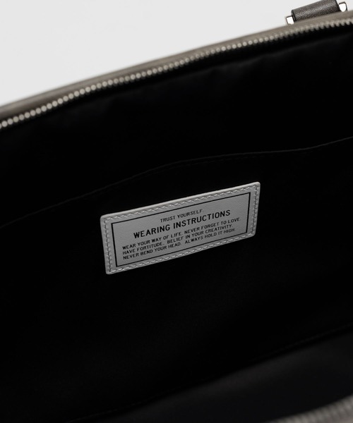 Maison MIHARA YASUHIRO(メゾンミハラヤスヒロ)の「【MIHARAYASUHIRO】A17BG714 BAG(ボストンバッグ・メンズ・ブラック/ブラウン・FREE)」の9枚目の写真