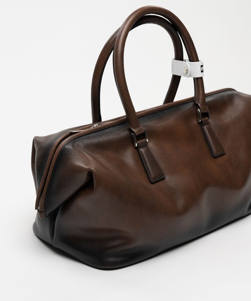 Maison MIHARA YASUHIRO(メゾンミハラヤスヒロ)の「【MIHARAYASUHIRO】A17BG714 BAG(ボストンバッグ・メンズ・ブラック/ブラウン・FREE)」の14枚目の写真