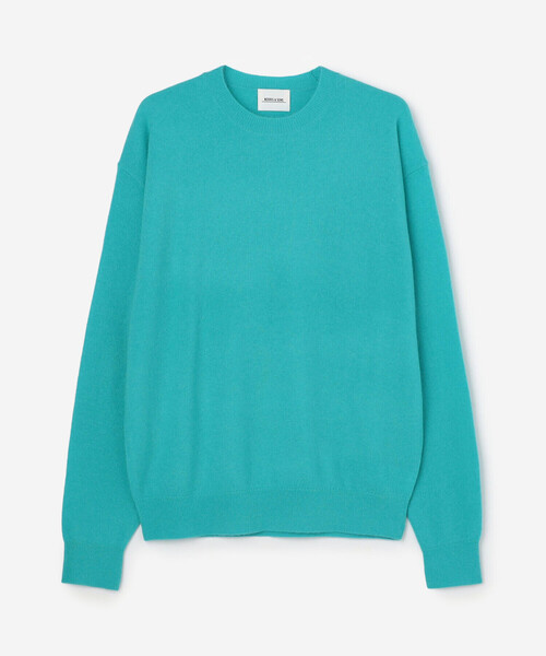 Morris & Sons(モリスアンドサンズ)の「MORRIS & SONS | カシミヤ クルーネックニット WOMEN(ニット/セーター・レディース・ブラウン/アイボリー/ブルー系その他/ピンク系その他・0)」の4枚目の写真