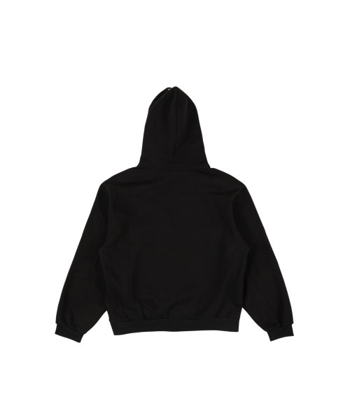 ERTR(イーアールティーアール)の「e ロゴ フーディー ジップアップ ブラック(パーカー・レディース・その他・SMALL/MEDIUM/LARGE)」の2枚目の写真