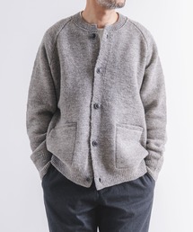 quadro（クオドロ）の「UKスラブカーディガンジャケット（ニット/セーター）」