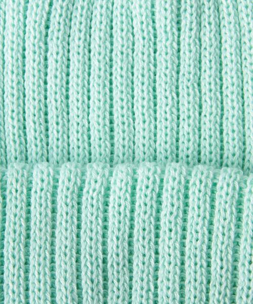 Another Edition（アナザーエディション）の「リブニットキャップ/AEBC LIB A/C Knit CAP◆（ニットキャップ/ビーニー・レディース・オフホワイト/ブラック/グレー/ピンク/ライム・FREE）」の6枚目の写真