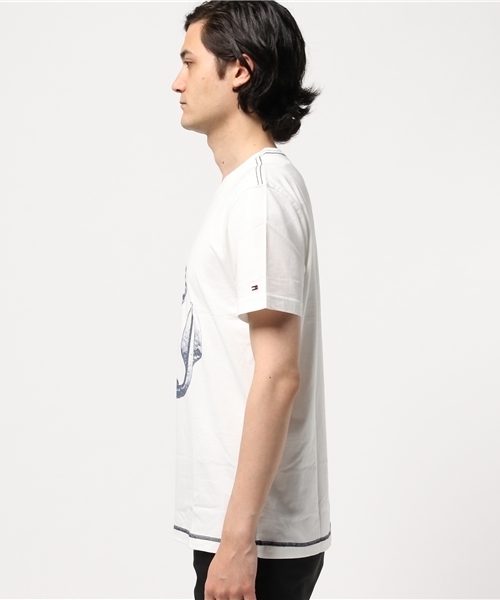 TOMMY HILFIGER(トミーヒルフィガー)の「NIELS TEE S/S RF(Tシャツ/カットソー・メンズ・ホワイト・SMALL/LARGE/X-LARGE/MEDIUM)」の2枚目の写真