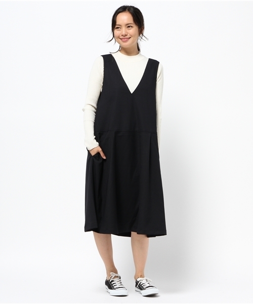 LBC（エルビーシー）の「T/Rジャンスカ                       （ワンピース・レディース・ダークグレー/ネイビー・MEDIUM/LARGE）」の11枚目の写真