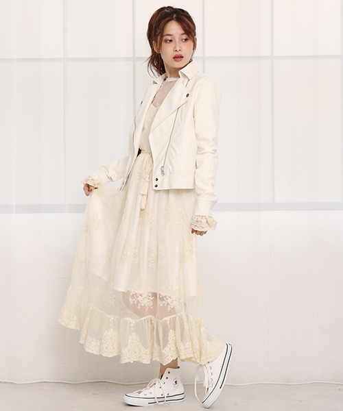 ♡CLASSY掲載♡レースワンピース セール】総レースワンピース（ワンピース）｜one after another