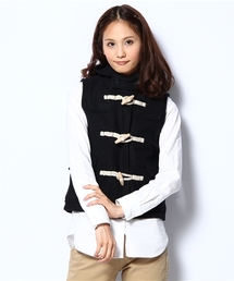 BEAMS BOY | BEAMS BOY / メルトン ダッフルベスト(ベスト)