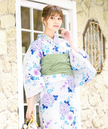 bonheur saisons | 浴衣3点セット （浴衣＋帯＋下駄）「bonheur saisons/ボヌールセゾン」(浴衣)