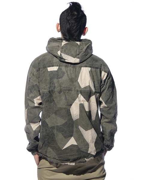 ジャケット・アウター Davit MEURSAULT HOMME military jacket RIBORN galleryの「Davit MEURSAULT 迷彩ブルゾン（ミリタリー