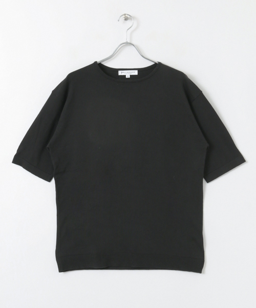 URBAN RESEARCH（アーバンリサーチ）の「UR コットン/ソロテックスニットTEE（Tシャツ/カットソー・メンズ・ホワイト/グリーン/オレンジ系その他/ブラック/グレー系その他・MEDIUM/LARGE）」の15枚目の写真